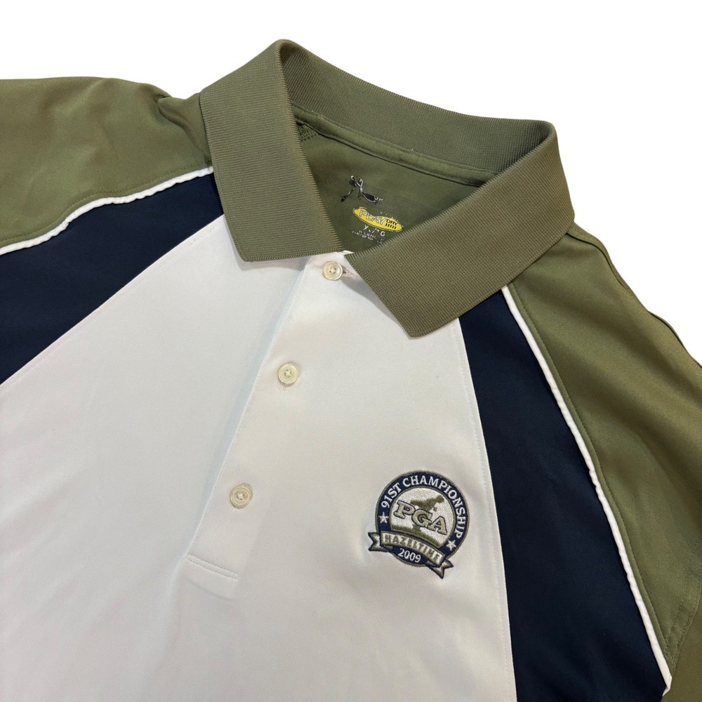 Greg Norman‎ 91st PGA Championship 2009 Hazeltine Golf Polo Shirt Mens XL